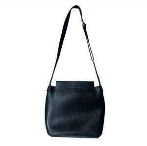 Everlane The Form Bag Black Leather Made In Italy